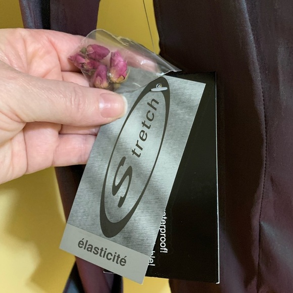 Samuel Dong v neck satin top with fold detail neckline NWT - Picture 12 of 16